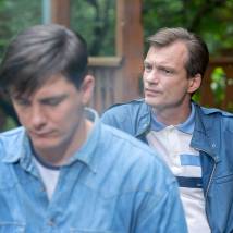Владислав Резник на съемках сериала "Последняя статья журналиста"
