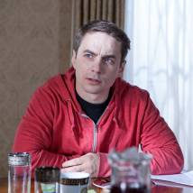 Василий Шмаков на съемках сериала "Жемчуга"