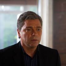Сергей Маховиков на съемках сериала "Серебряный бор"