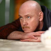 Виталий Хаев на съемках сериала "Отчий берег"
