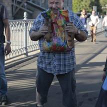 Алексей Маклаков на съемках фильма "Везучий случай!"