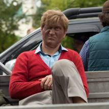 Андрей Рожков на съемках фильма "Везучий случай!"