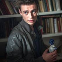 Илья Коробко на съемках сериала "Секретарша"