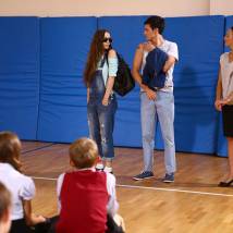На съемках фильма "Судьба напрокат"