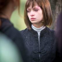 Анна Васильева на съемках сериала "Забудь и вспомни"