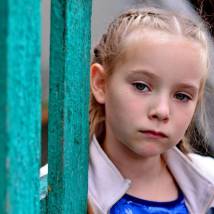 Любава Берло на съемках фильма "Дедушка"