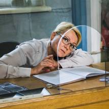На съемках фильма "Женщина его мечты"