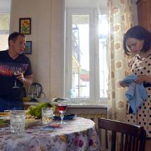 Марина Правкина и Сергей Рудзевич в фильме "Портрет любимого"