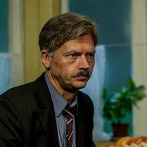 Алексей Фатеев на съемках сериала "Экспроприатор"