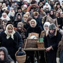На съемках фильма "Прощаться не будем"
