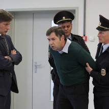 Игорь Гордин, Олег Гарбуз в фильме "Вселенский заговор"