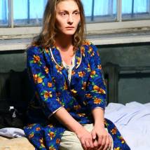 Анна Казючиц на съемках сериала "Опекун"
