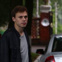 На съемках фильма "Опекун"