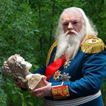 На съемках фильма "Опекун"