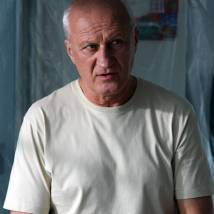 Юрий Беляев на съемках сериала "Опекун"