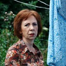 Галина Петрова на съемках сериала "Опекун"