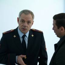 Александр Мохов на съемках фильма "Трасса смерти"