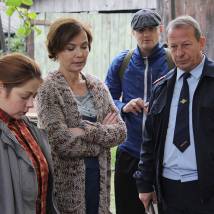 Алеся Пуховая, Екатерина Семенова в фильме "Вечное свидание"