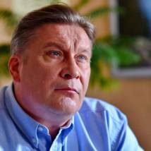 Виктор Сарайкин на съемках фильма "Письма из прошлого"