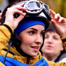 Антонина Дивина на съемках фильма "Письма из прошлого"