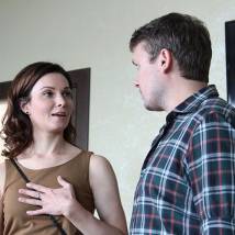 Александра Урсуляк и Николай Иванов в фильме "Нераскрытый талант"