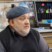 Андрей Шарков на съемках сериала "Тайны следствия 16"