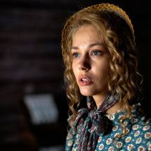 Татьяна Бабенкова на съемках сериала "Вольная грамота"