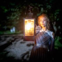Татьяна Бабенкова на съемках сериала "Вольная грамота"