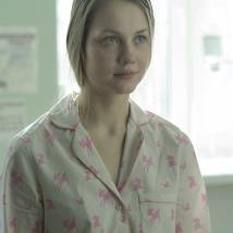 Мария Палей на съемках сериала "Двое против смерти"