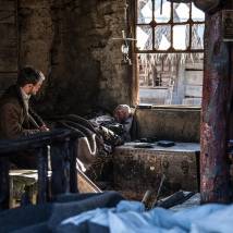 На съемках фильма "Анна Каренина. История Вронского"