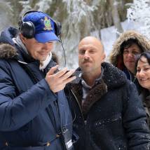 Дмитрий Нагиев, Жора Крыжовников на съемках альманаха "Елки новые"