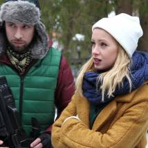 Сергей Алимпиев, Ирина Темичева в фильме "Заложница"