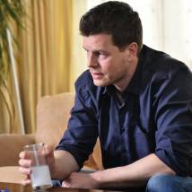 Илья Алексеев на съемках фильма "Любовь со всеми остановками"