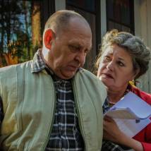 Владимир Матвеев на съемках фильма "Так поступает женщина"