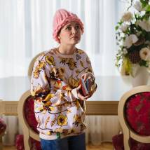 На съемках фильма "Жизнь, по слухам, одна"