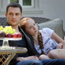 Всеволод Болдин на съемках сериала "Фамильные ценности"