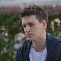 Стас Шмелев на съемках сериала "Ланцет"