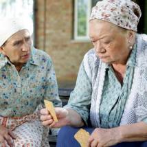 Людмила Полякова на съемках фильма "Все еще будет"