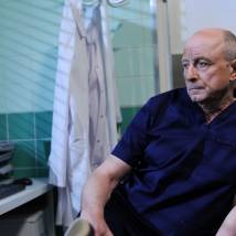 Александр Сирин на съемках сериала "Склифосовский 6"