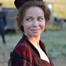 Екатерина Гусева на съемках фильма "А.Л.Ж.И.Р."
