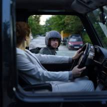 Артем Ткаченко на съемках сериала "Юристы"