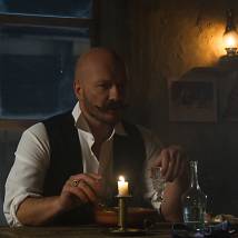 Никита Панфилов на съемках сериала "Победители"