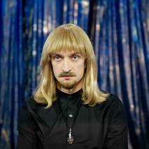 Юрий Чурсин на съемках сериала "Волшебник"