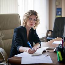 Анна Старшенбаум на съемках сериала "Волшебник"