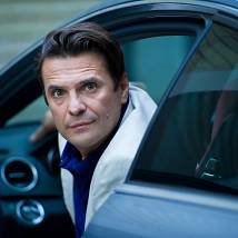 Сергей Астахов на съемках сериала "Волшебник"