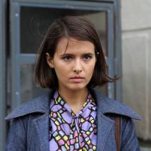 Любовь Аксенова на съемках сериала "Вокально-криминальный ансамбль"