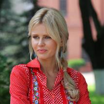Екатерина Кузнецова на съемках сериала "Вокально-криминальный ансамбль"