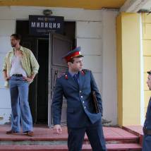 На съемках фильма "Вокально-криминальный ансамбль"