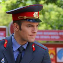 Никита Волков на съемках сериала "Вокально-криминальный ансамбль"
