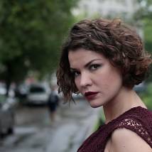 Анна Донченко на съемках сериала "Свадьбы и разводы"